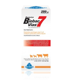 Biobac 7 Vias 50 dosis Frasco de 250 ml REQUIERE TRANSPORTARSE EN FRÍO LLAME PARA COTIZAR ENVÍO